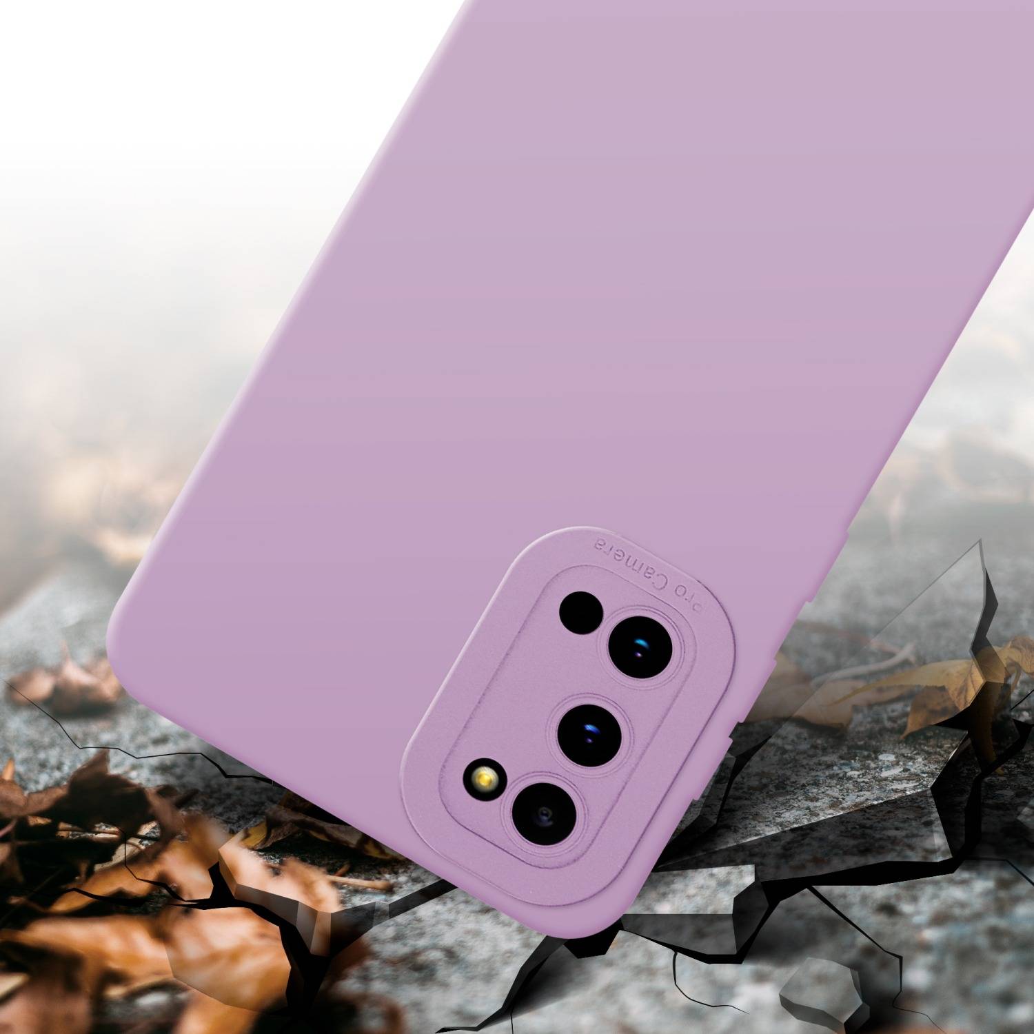 Cadorabo Hülle für Samsung Galaxy S20 Schutz Hülle in Rosa TPU Silikon Etui Case Handyhülle