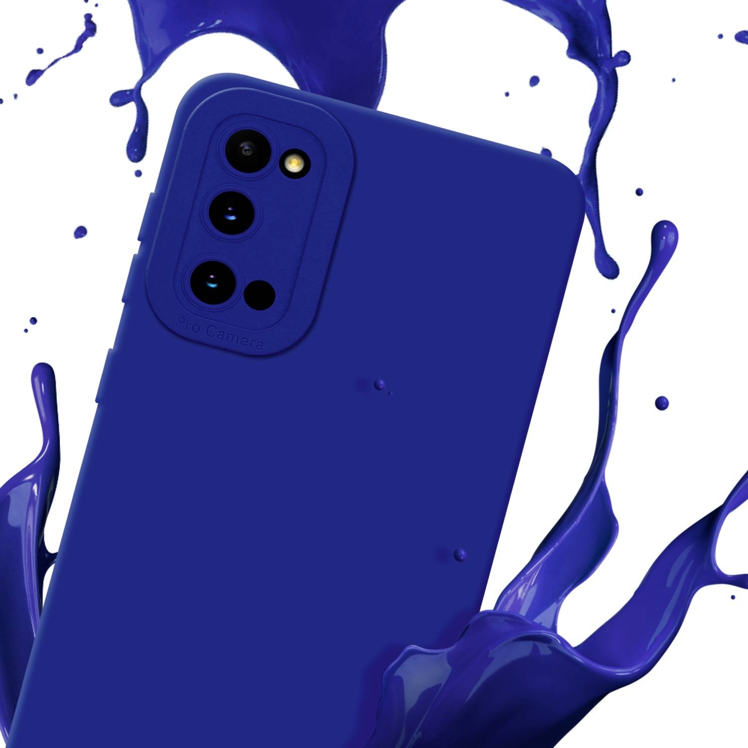 Cadorabo Hülle für Samsung Galaxy S20 Schutz Hülle in Blau TPU Silikon Etui Case Handyhülle
