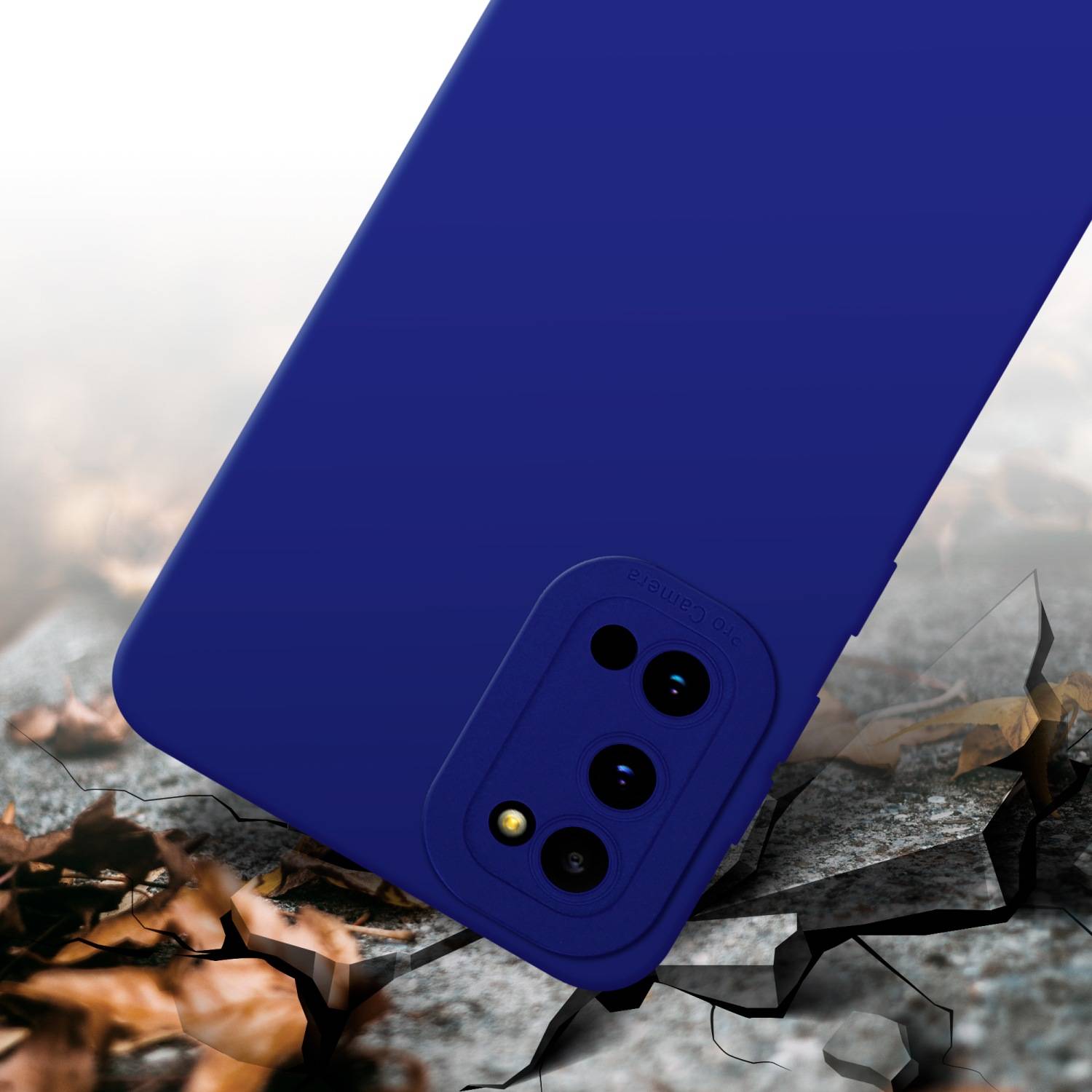 Cadorabo Hülle für Samsung Galaxy S20 Schutz Hülle in Blau TPU Silikon Etui Case Handyhülle