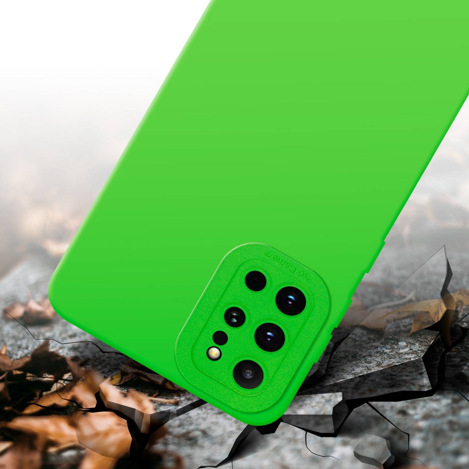 Cadorabo Hülle für Samsung Galaxy S20 PLUS Schutz Hülle in Grün TPU Silikon Etui Case Handyhülle