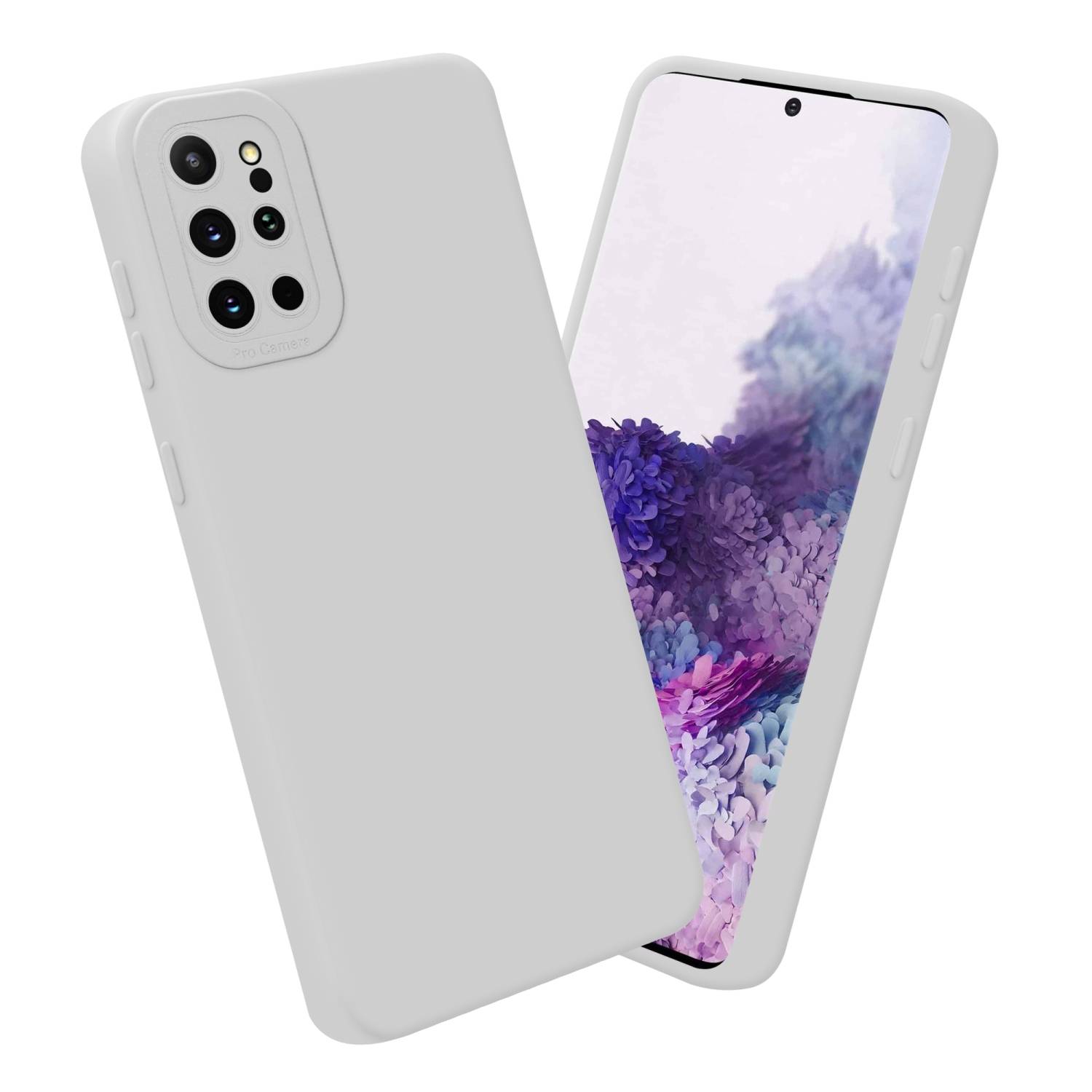 Cadorabo Hülle für Samsung Galaxy S20 PLUS Schutz Hülle in Weiß TPU Silikon Etui Case Handyhülle