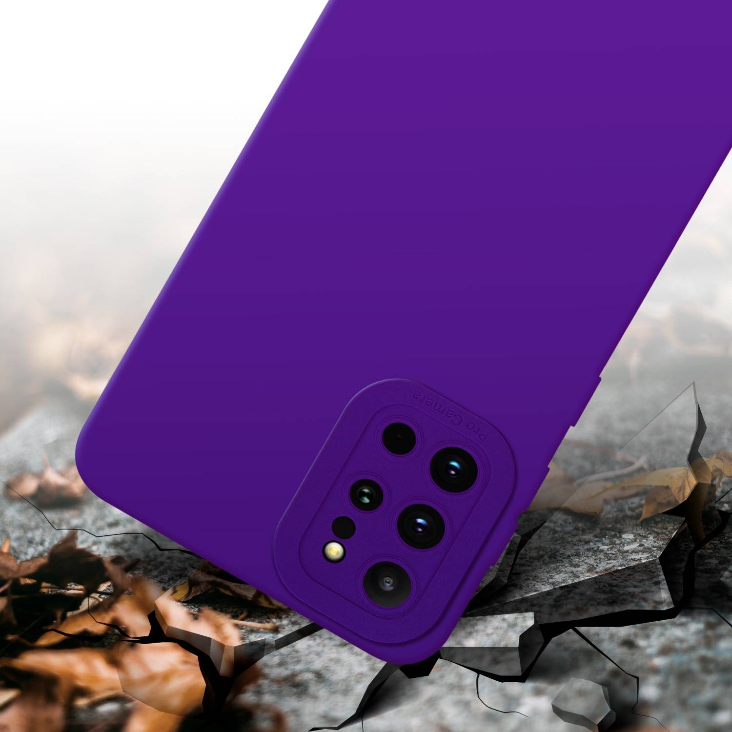 Cadorabo Hülle für Samsung Galaxy S20 PLUS Schutz Hülle in Lila TPU Silikon Etui Case Handyhülle