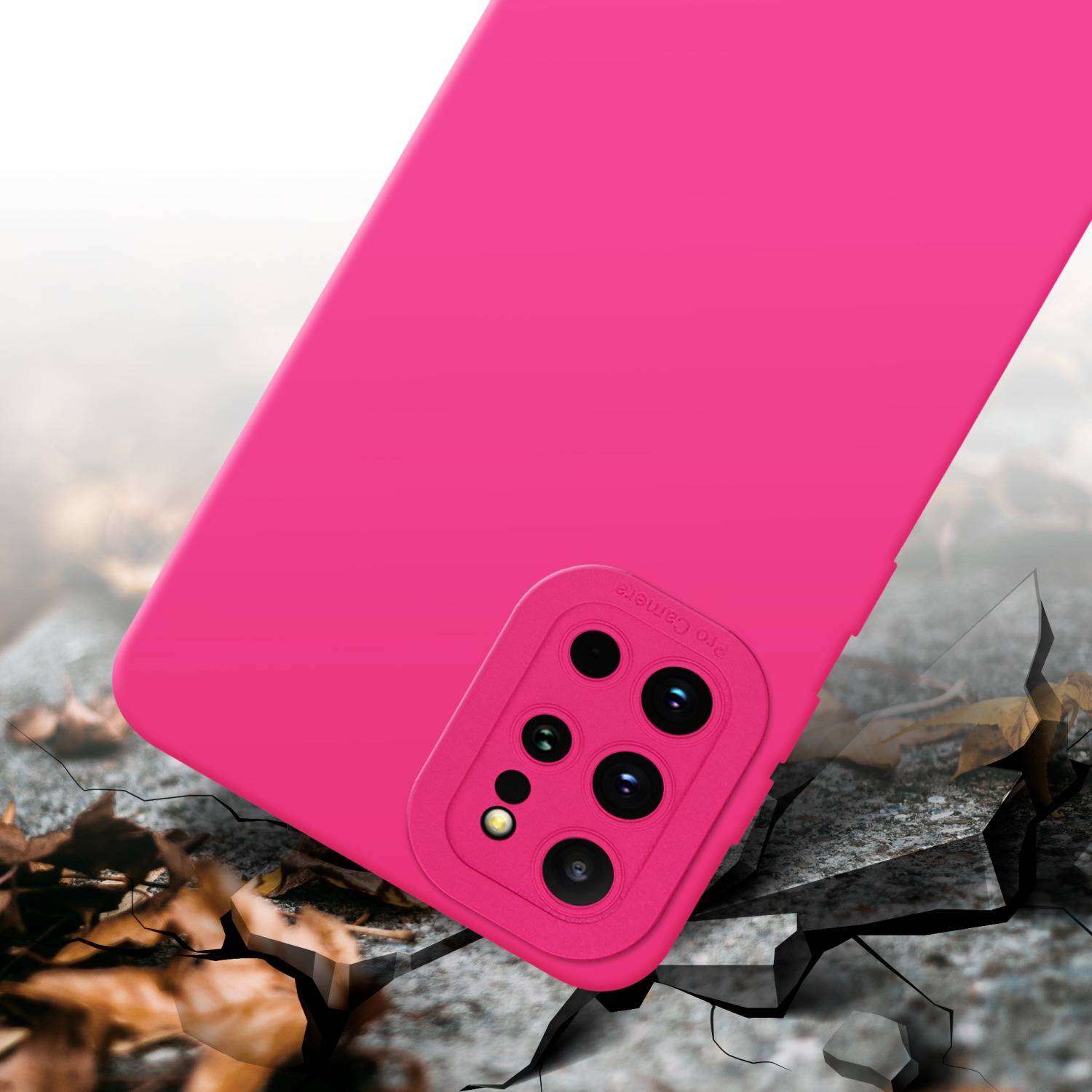 Cadorabo Hülle für Samsung Galaxy S20 PLUS Schutz Hülle in Pink TPU Silikon Etui Case Handyhülle