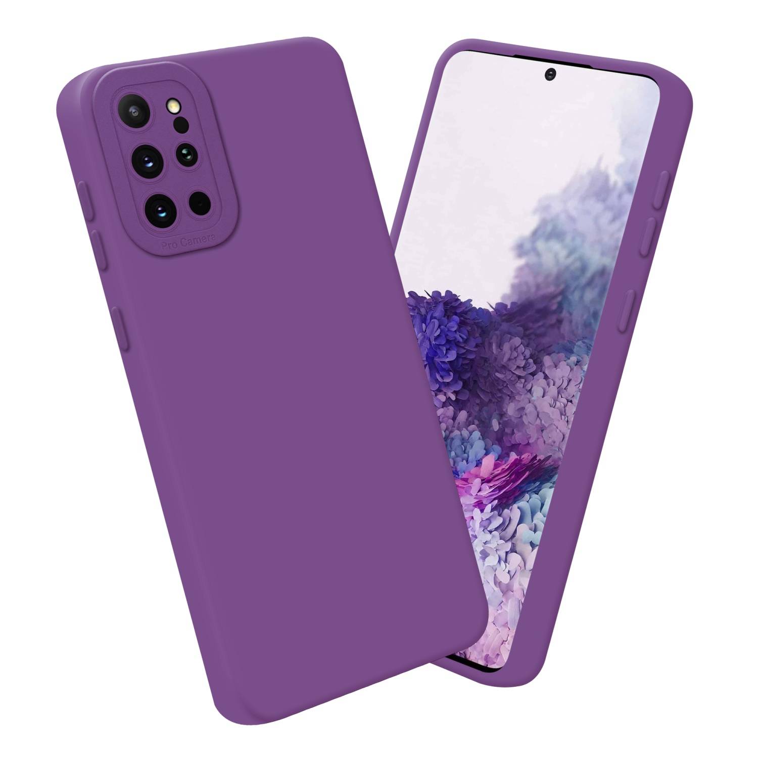 Cadorabo Hülle für Samsung Galaxy S20 PLUS Schutz Hülle in Lila TPU Silikon Etui Case Handyhülle