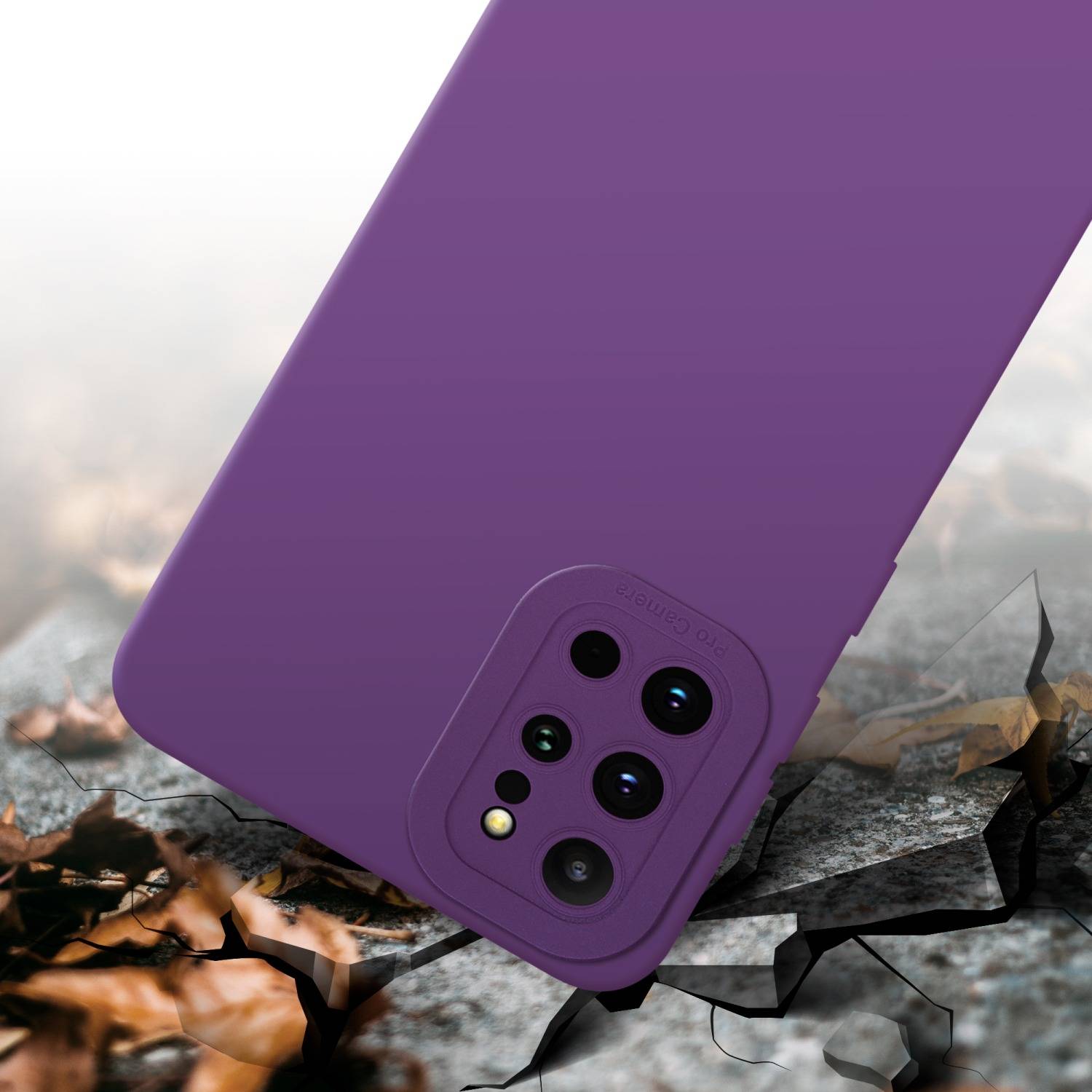 Cadorabo Hülle für Samsung Galaxy S20 PLUS Schutz Hülle in Lila TPU Silikon Etui Case Handyhülle