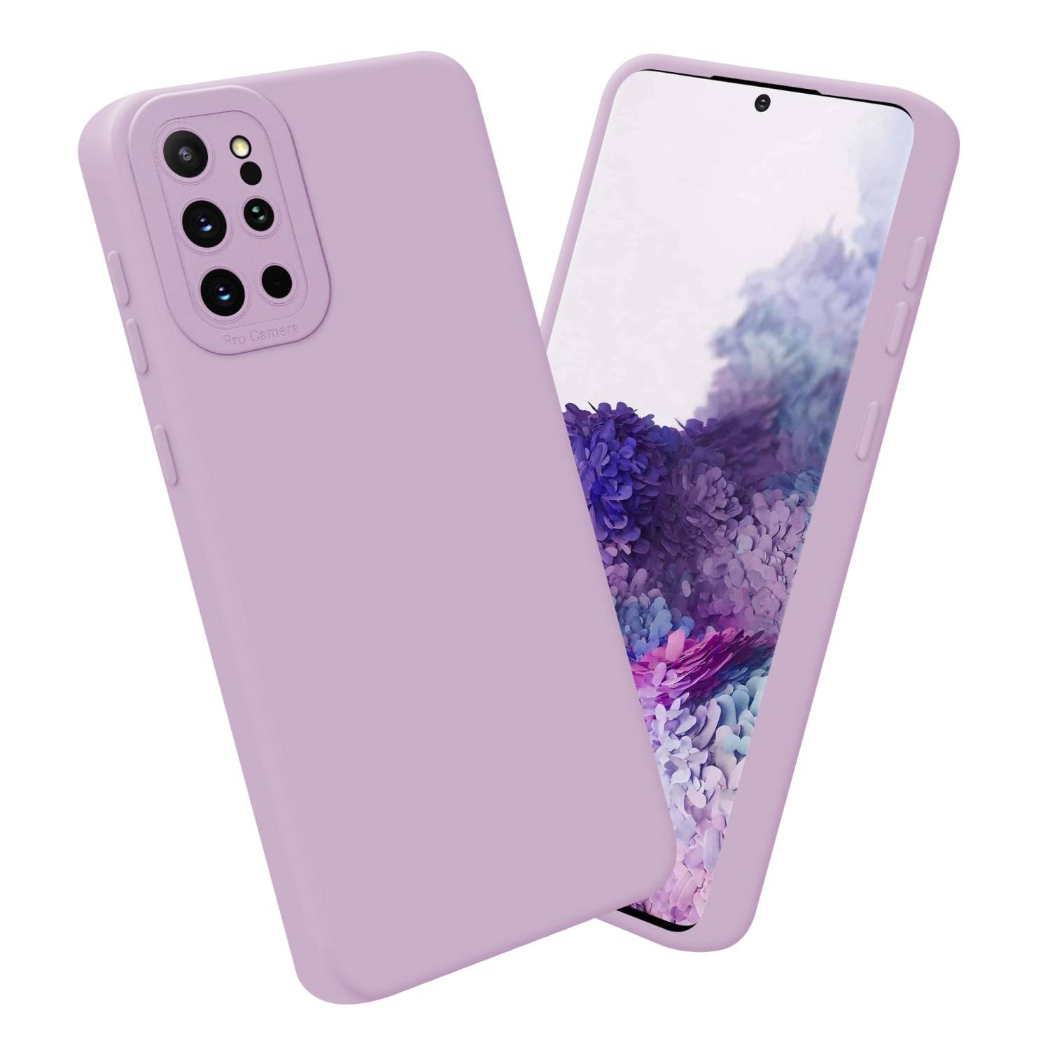 Cadorabo Hülle für Samsung Galaxy S20 PLUS Schutz Hülle in Rosa TPU Silikon Etui Case Handyhülle