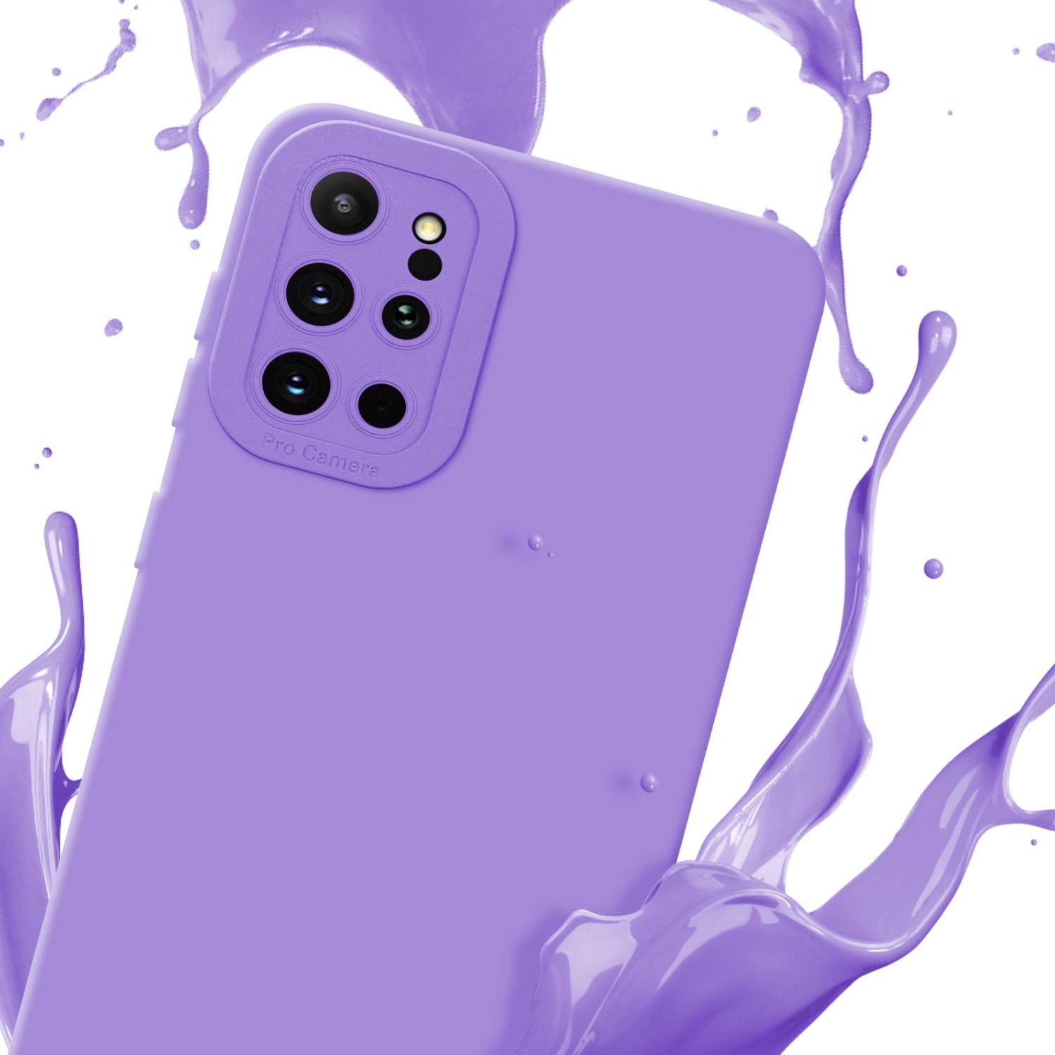 Cadorabo Hülle für Samsung Galaxy S20 PLUS Schutz Hülle in Lila TPU Silikon Etui Case Handyhülle