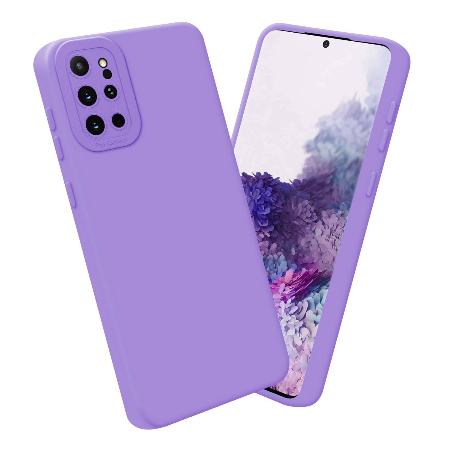 Cadorabo Hülle für Samsung Galaxy S20 PLUS Schutz Hülle in Lila TPU Silikon Etui Case Handyhülle