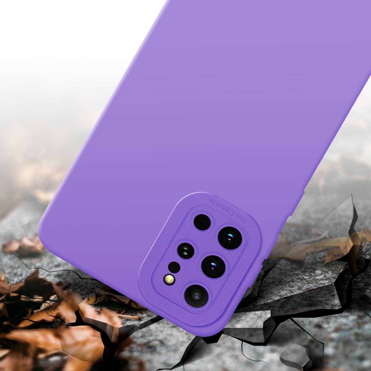 Cadorabo Hülle für Samsung Galaxy S20 PLUS Schutz Hülle in Lila TPU Silikon Etui Case Handyhülle