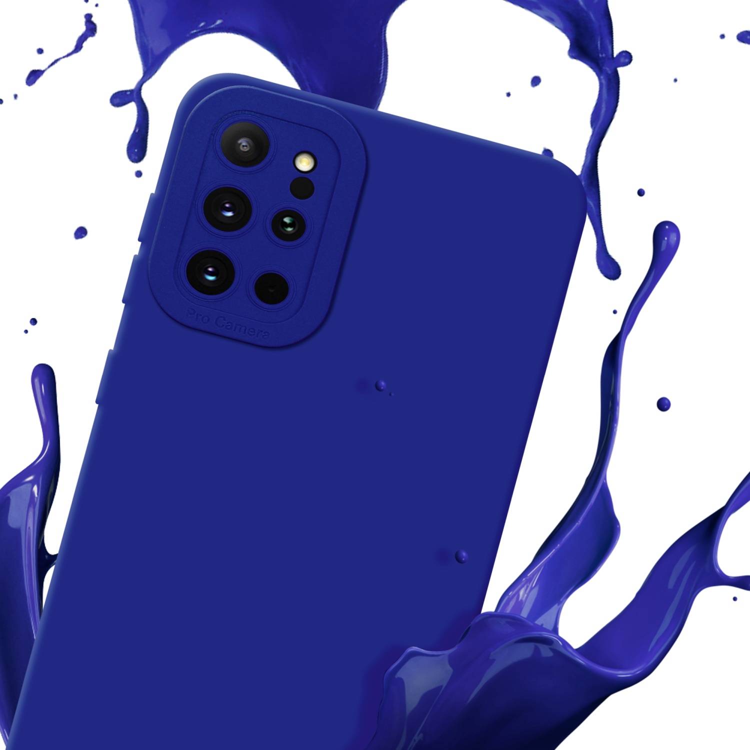 Cadorabo Hülle für Samsung Galaxy S20 PLUS Schutz Hülle in Blau TPU Silikon Etui Case Handyhülle