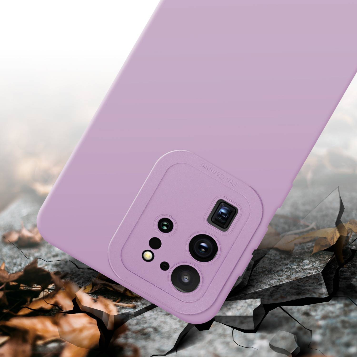 Cadorabo Hülle für Samsung Galaxy S20 ULTRA Schutz Hülle in Rosa TPU Silikon Etui Case Handyhülle