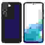 Cadorabo Hülle für Samsung Galaxy S22 Schutz Hülle in Blau TPU Silikon Etui Case Handyhülle
