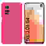 Cadorabo Hülle für Xiaomi Mi 10T / Mi 10T PRO Schutz Hülle in Pink TPU Silikon Etui Case Handyhülle