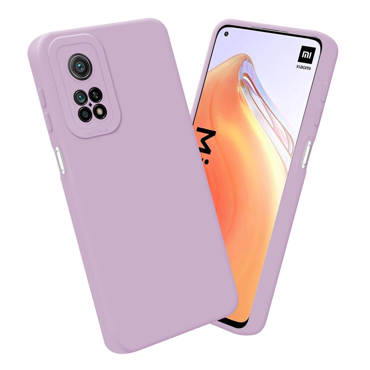 Cadorabo Hülle für Xiaomi Mi 10T / Mi 10T PRO Schutz Hülle in Rosa TPU Silikon Etui Case Handyhülle