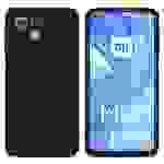 Cadorabo Hülle für Xiaomi Mi 11 LITE (4G / 5G) / 11 LITE NE Schutz Hülle in Schwarz TPU Silikon Etui Case Handyhülle