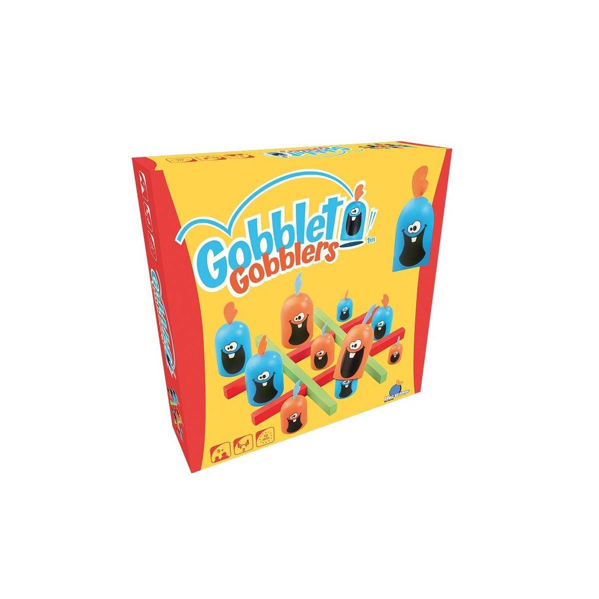 BLOD1002 - Gobblet Gobblers, Strategiespiel, für 2 Spieler, ab 5 Jahren (DE-Ausgabe)