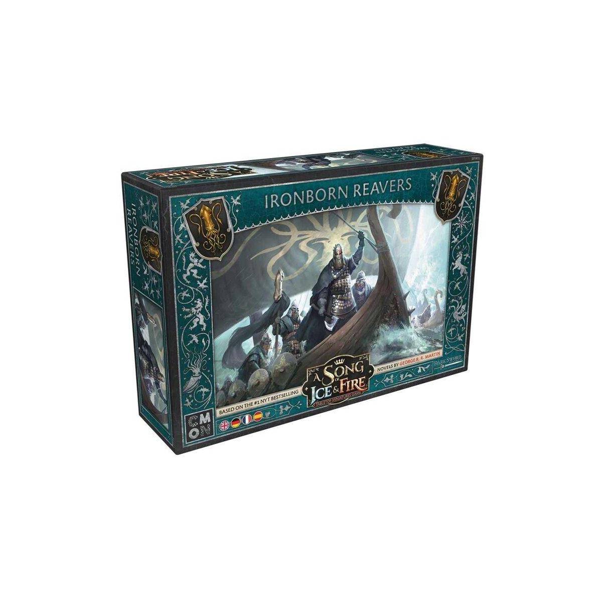 CMND0213 - A Song of Ice & Fire  Ironborn Reavers (Plünderer der Eisenmänner), Miniaturens