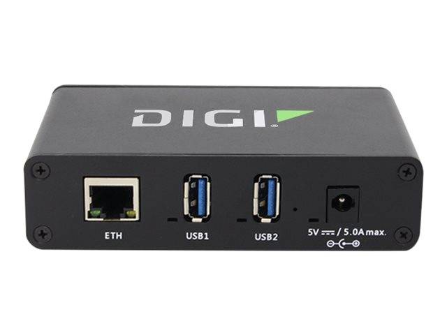 DIGI INTERNATIONAL - Digi AnywhereUSB 2 Plus - Hub - managed - 2 x USB 3.1 Gen 1 + 1 x 10/100/1000