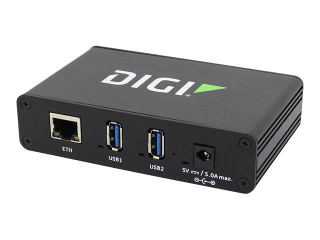 DIGI INTERNATIONAL - Digi AnywhereUSB 2 Plus - Hub - managed - 2 x USB 3.1 Gen 1 + 1 x 10/100/1000