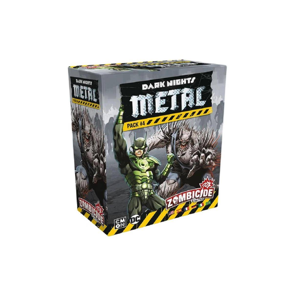 CMND1228 - Zombicide 2. Edition - Batman Dark Nights Metal Pack #4, ab 14 Jahren (Erweiterung)