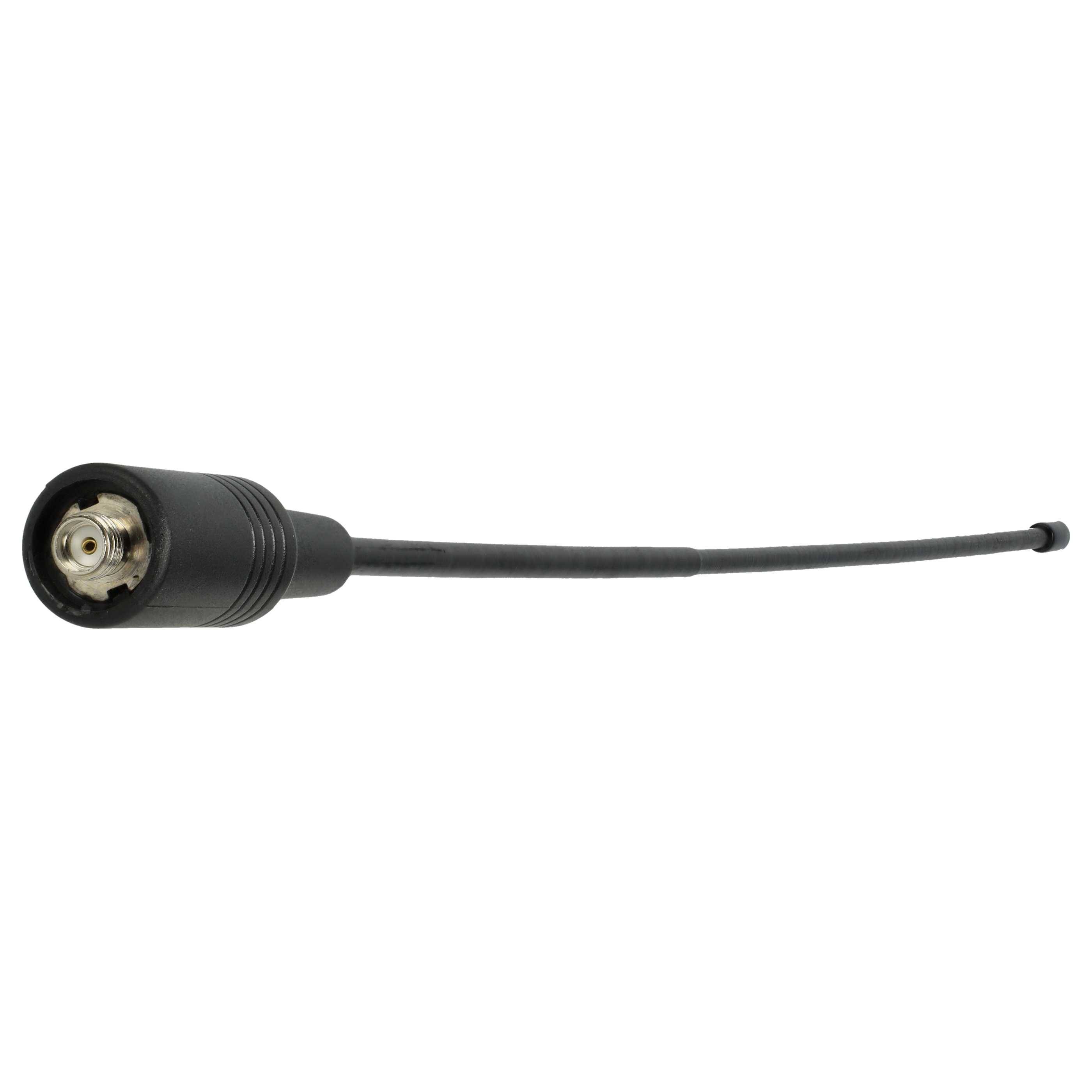 vhbw Antenne kompatibel mit Baofeng UV-5R, UV5R Plus, UV5RA, UV-5RE, BF-888S Funkgerät - 39 cm, SMA Buchse Schwarz