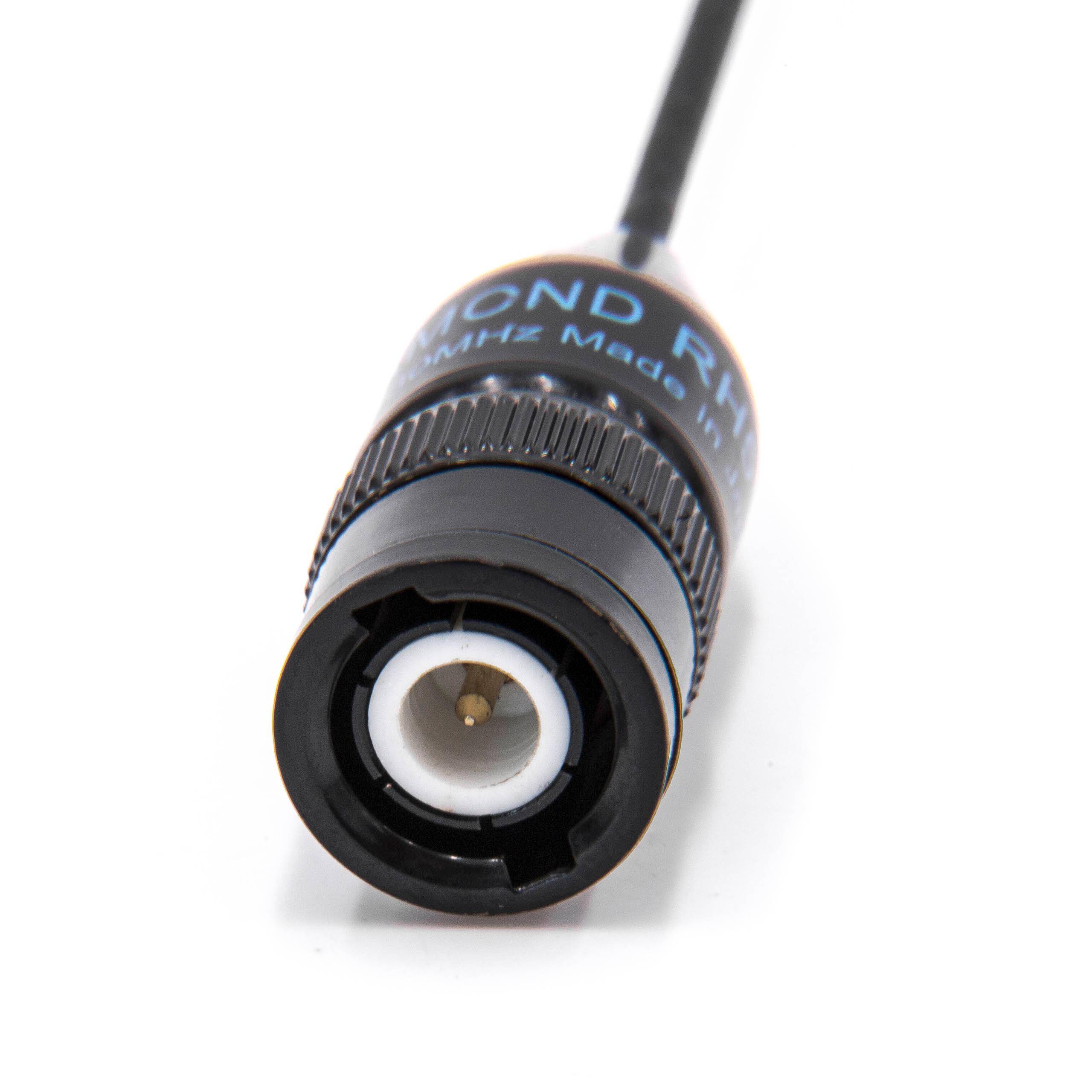 vhbw Antenne kompatibel mit Baofeng Funkgerät - 19,3 cm, BNC Stecker Schwarz