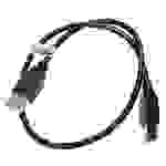 vhbw USB A auf USB B Druckerkabel Scannerkabel Adapterkabel - 0,5 m Schwarz
