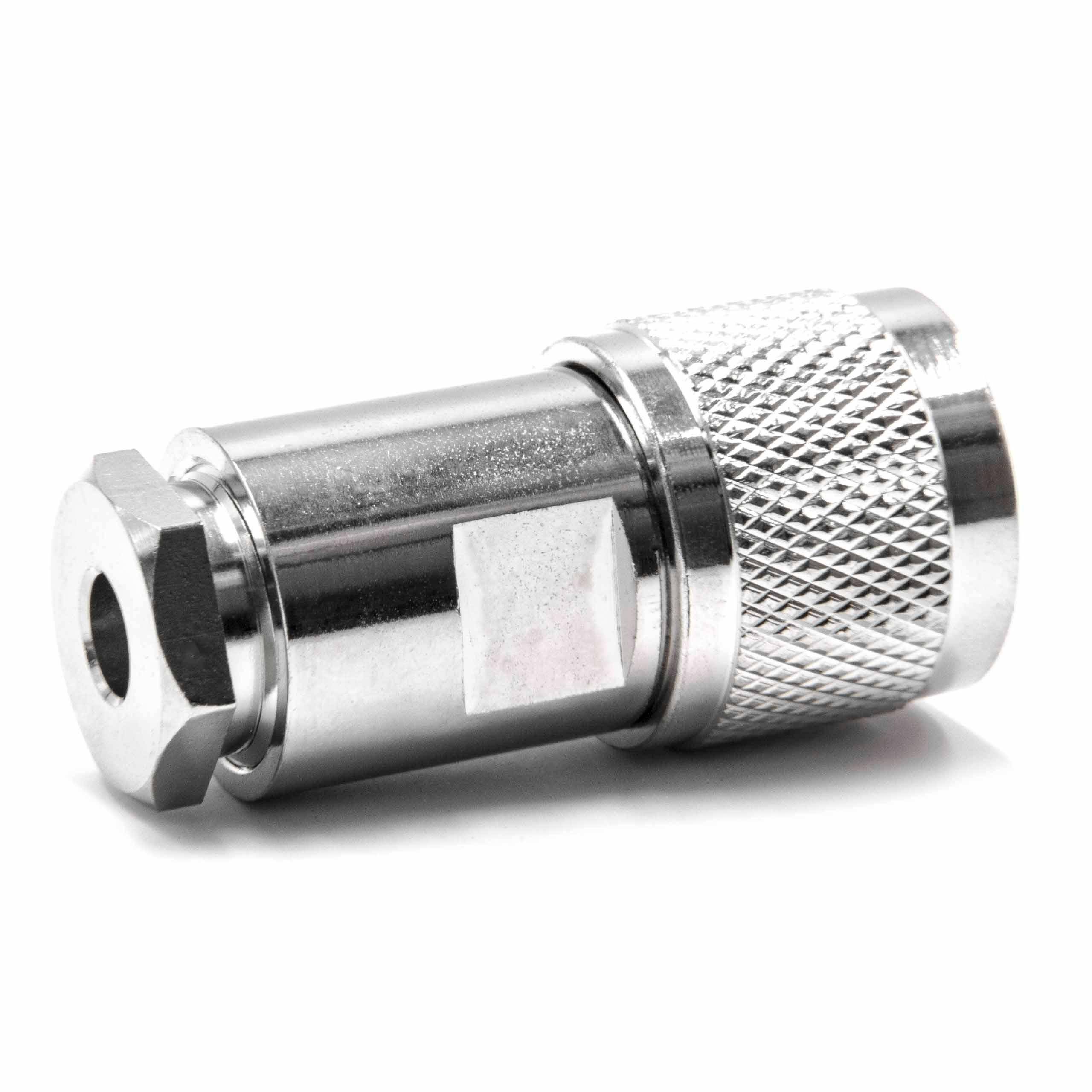 vhbw N Steckverbinder (männlich) kompatibel mit Aircell 5 Koaxialkabel - Koaxial-Verbinder für GPS- & WLAN-Geräte, Antennen usw.