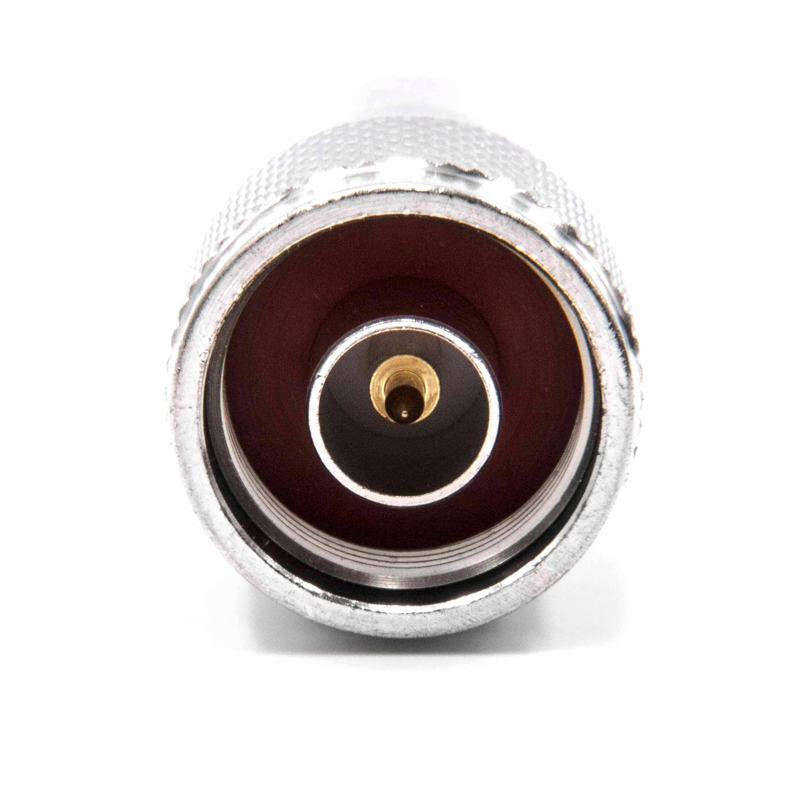 vhbw N Steckverbinder (männlich) kompatibel mit RG-58/LL (RG58LL) Koaxialkabel - Koaxial-Verbinder für GPS- & WLAN-Geräte, Antennen usw.
