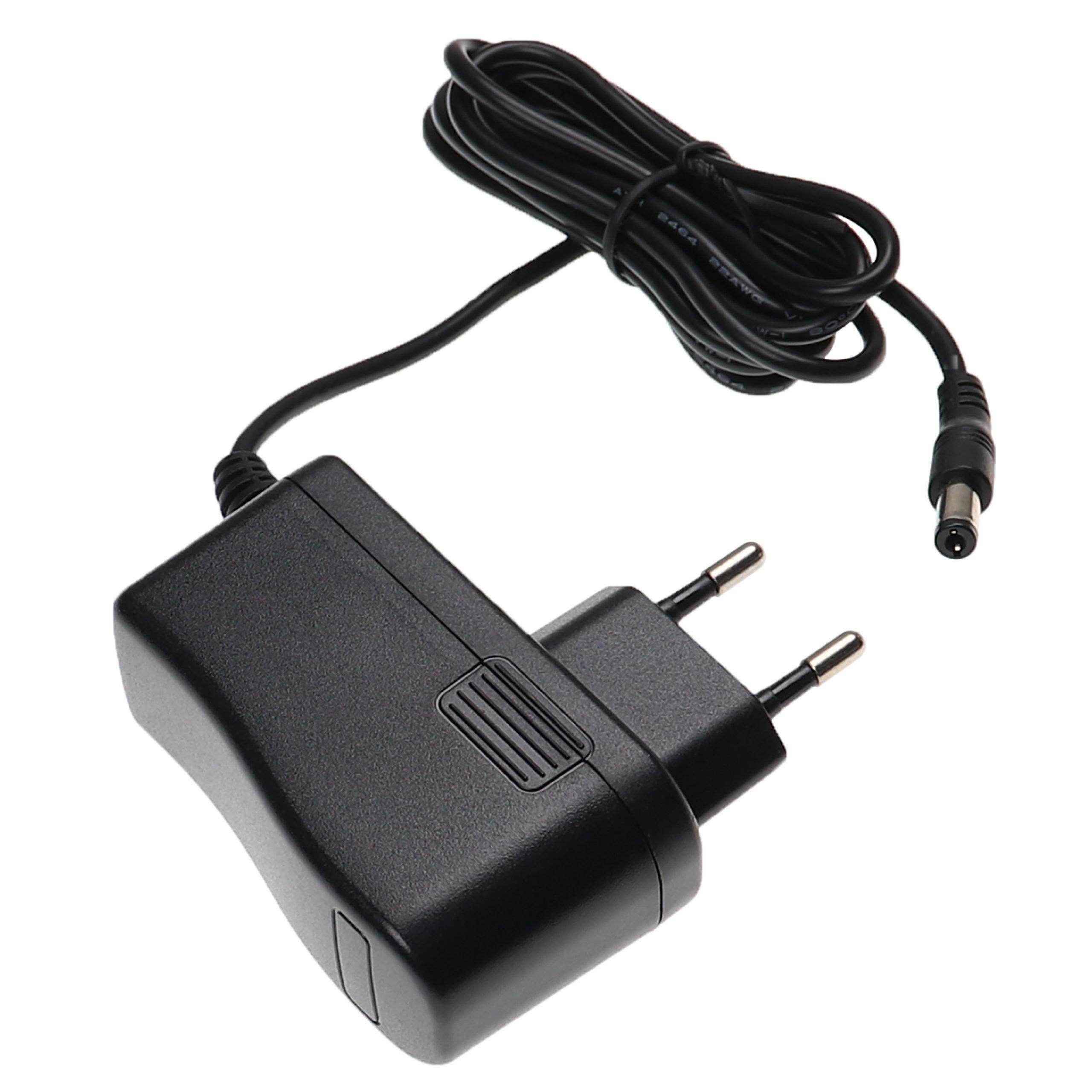 vhbw Netzteil kompatibel mit Dirt Devil Fusion M611 Saugroboter - 2 m