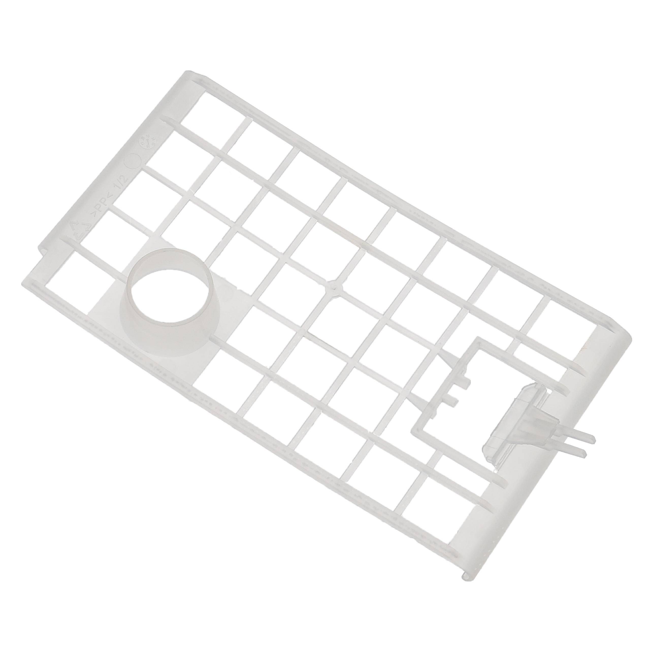 vhbw Abflusselement kompatibel mit Bosch 9000787784 (GO01A113BSJ) Kühlschrank, Weiß