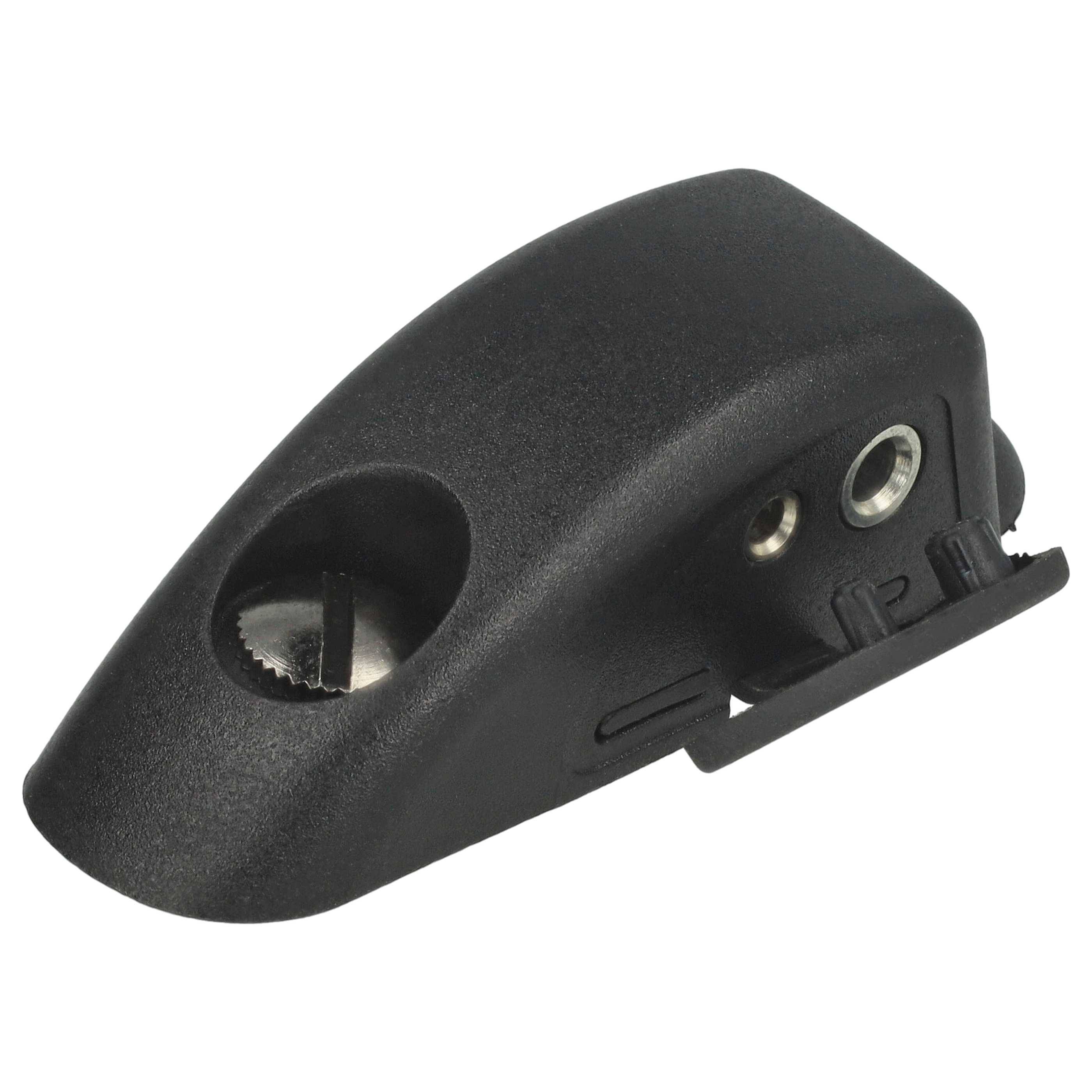vhbw Audio-Adapter kompatibel mit Motorola GP140, GP320, GP328, GP329, GP1280 Funkgeräte - Klinke Audiokonverter für Walkie-Talkies