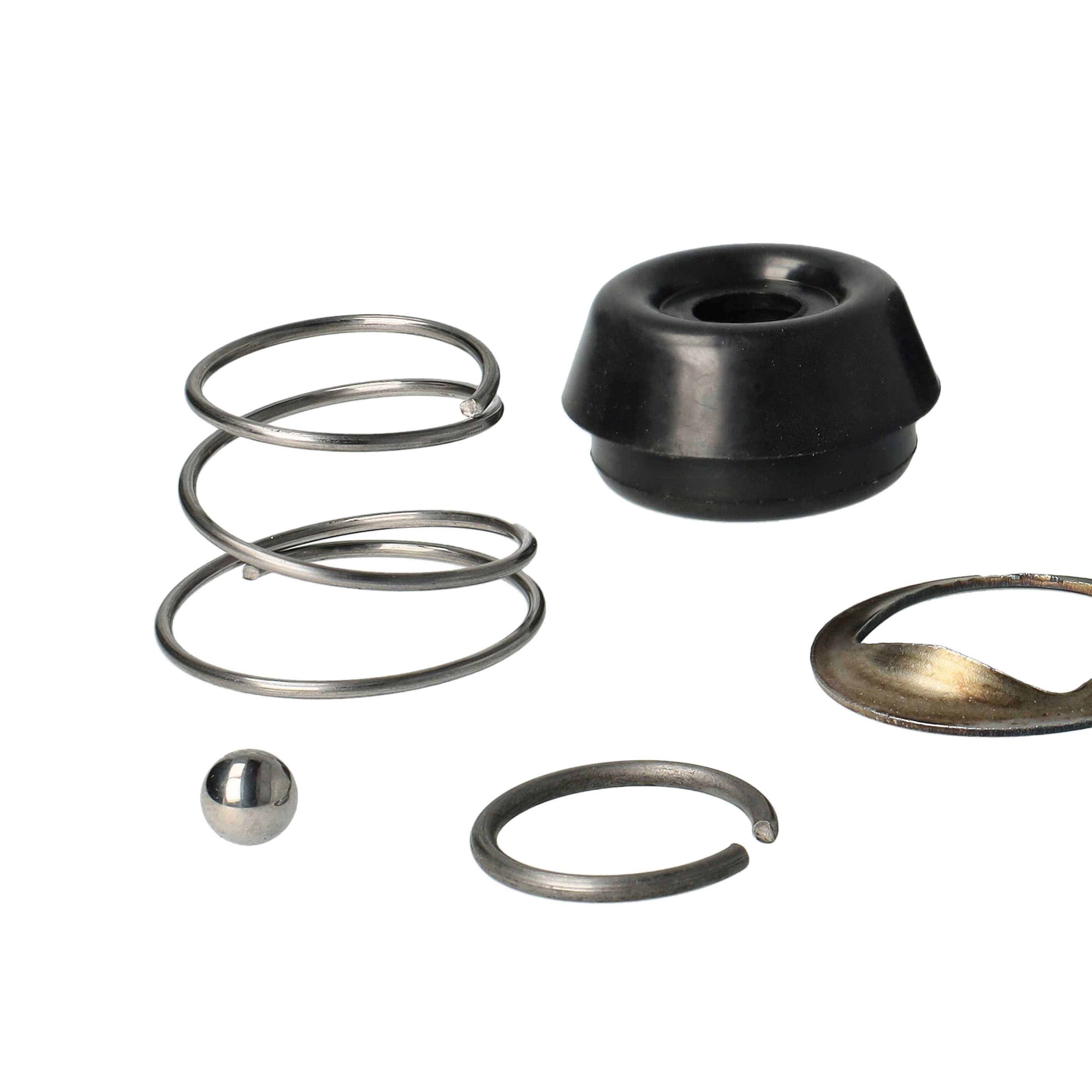 vhbw Bohrfutter Schutzhülse Ersatz für Bosch 1617000163 für Bohrhammer, Bohrmaschine Schwarz Silber