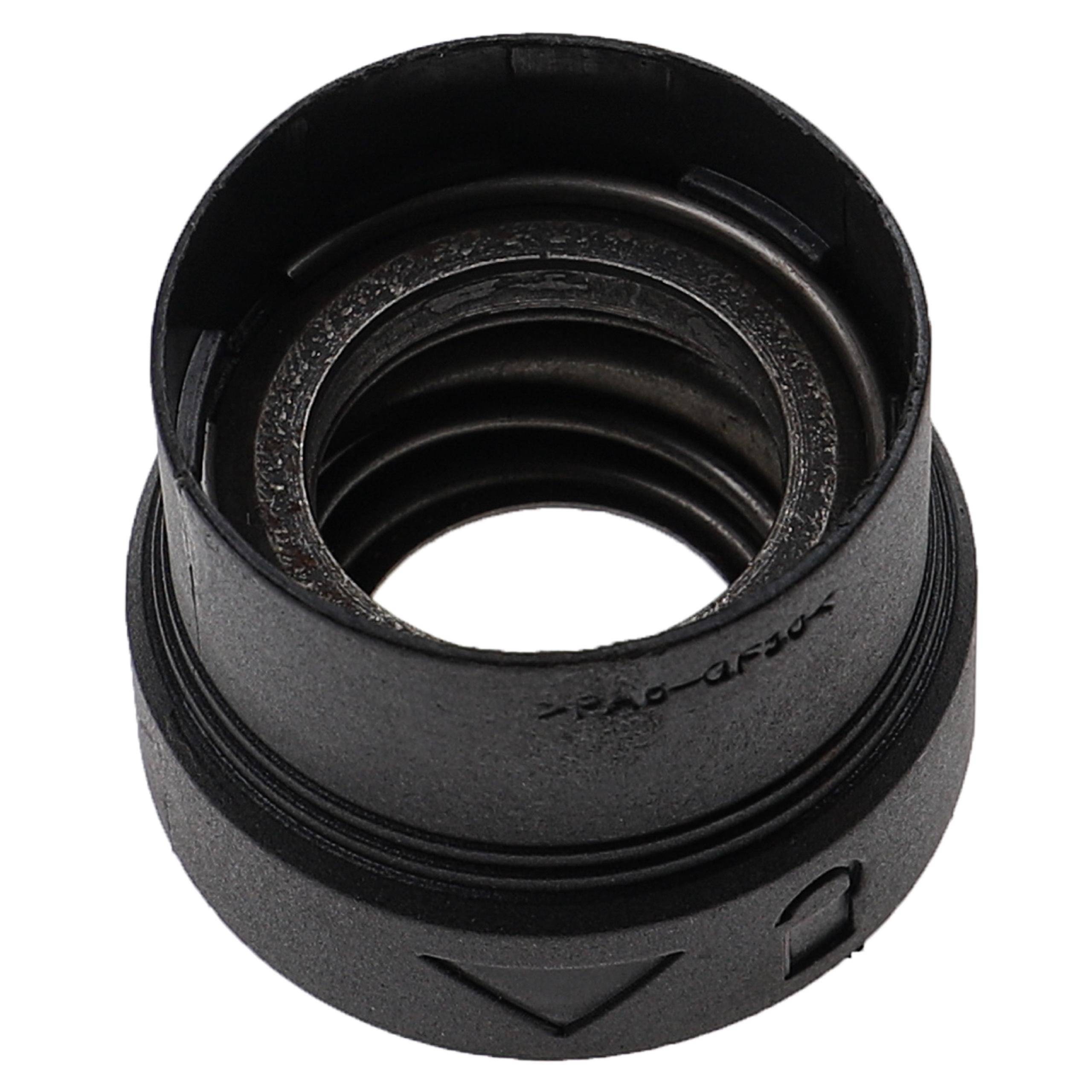 vhbw Bohrfutter Griffhülse kompatibel mit Bosch GBH 2-26 DFR, GBH 2-25F Bohrhammer, Bohrmaschine Schwarz