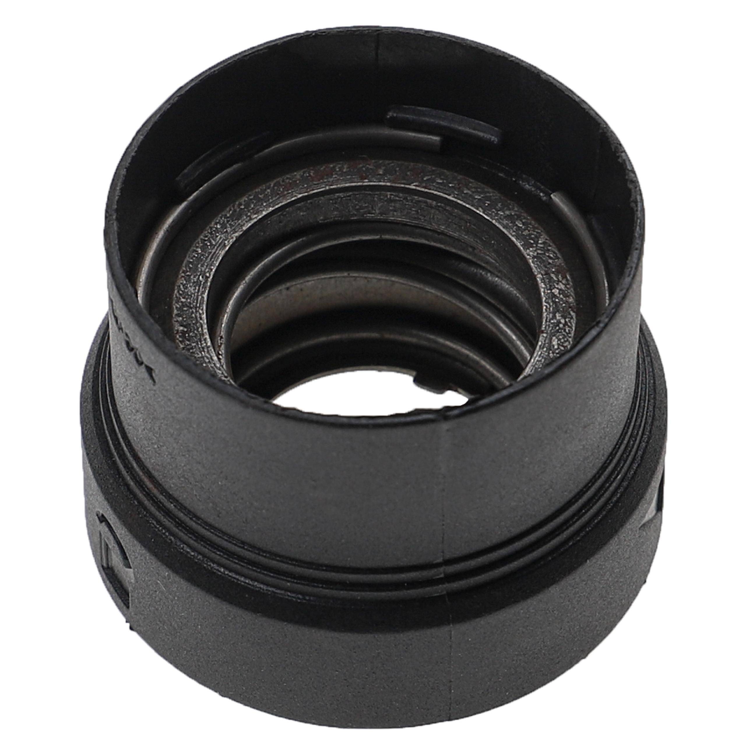vhbw Bohrfutter Griffhülse kompatibel mit Bosch GBH 2-26 DFR, GBH 2-25F Bohrhammer, Bohrmaschine Schwarz