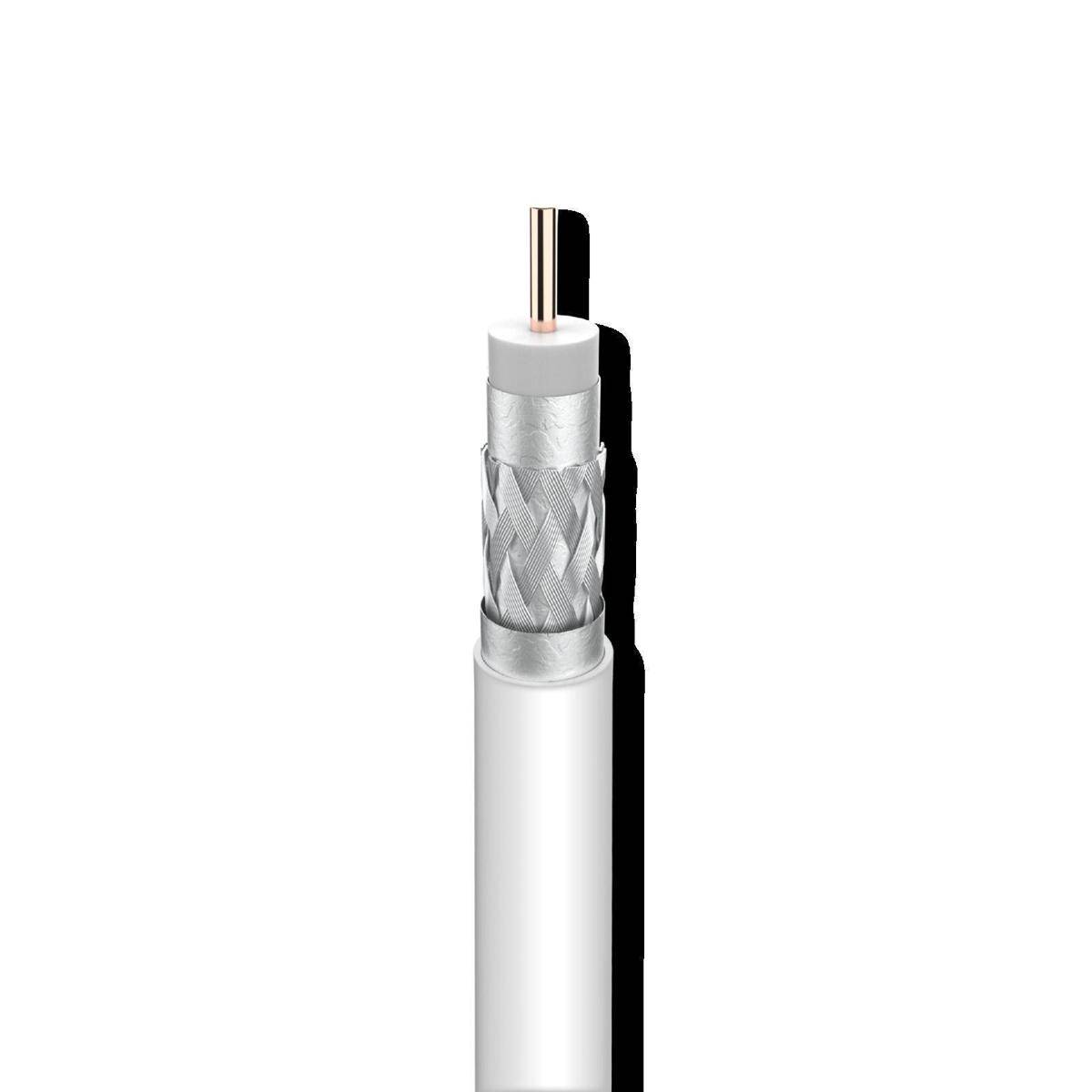 SK6FPLUS-B - Koaxkabel A Staku 1,04,6 mm, 3-fach geschirmt, Alu 250 m Abroller