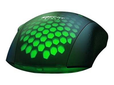 ROCCAT Burst Pro Air - Maus - ergonomisch - optisch - 6 Tasten - kabellos - 2.4 GHz, Bluetooth 5.2 - kabelloser Empfänge