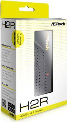 Asrock H2R 2-In-1 Router wireless router Kabel & Adapter Display HDMI