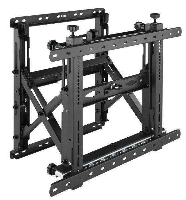 Equip Halterung - Pop-out - für Videoleinwand - Metall, Kunststoff - Schwarz - Bildschirmgröße: 114.3-177.8 cm (45"-70")
