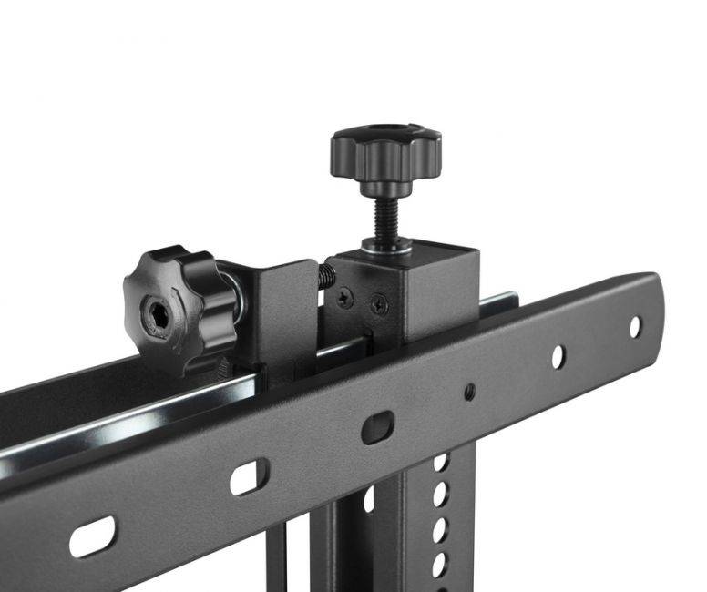Equip Halterung - Pop-out - für Videoleinwand - Metall, Kunststoff - Schwarz - Bildschirmgröße: 114.3-177.8 cm (45"-70")