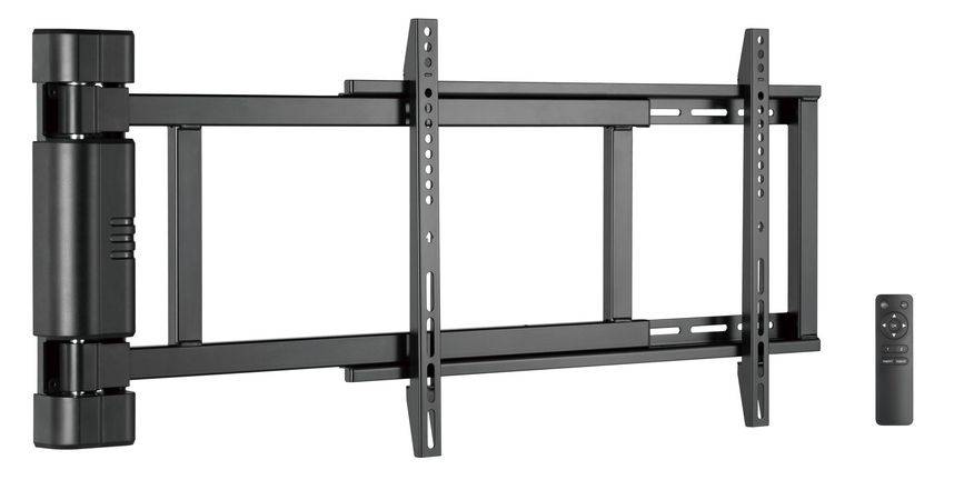 Equip Befestigungskit (Schwenkarm-Wandhalterung) - für LCD-Display - motorisiert - Kunststoff, Metall, Aluminium - Schwarz - Bildschirmgröße: 81.28