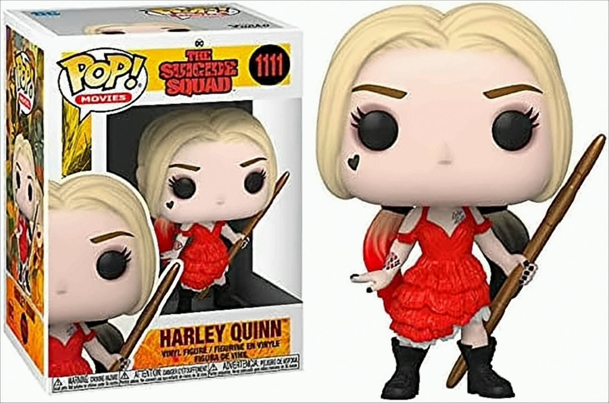 GW6069 POP - The Suicide Squad-Harley Quinn/Damaged Dress Neu & OVP