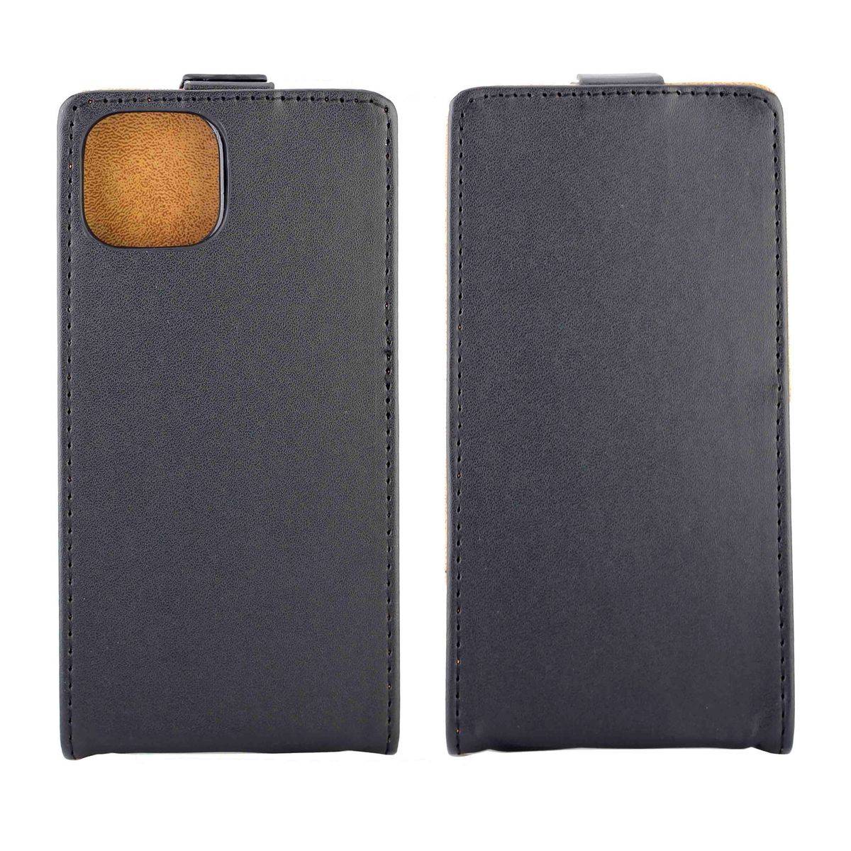 Für Apple iPhone 14 Fliptasche Premium Schwarz Hülle Case Cover Schutz Zubehör Etui Neu