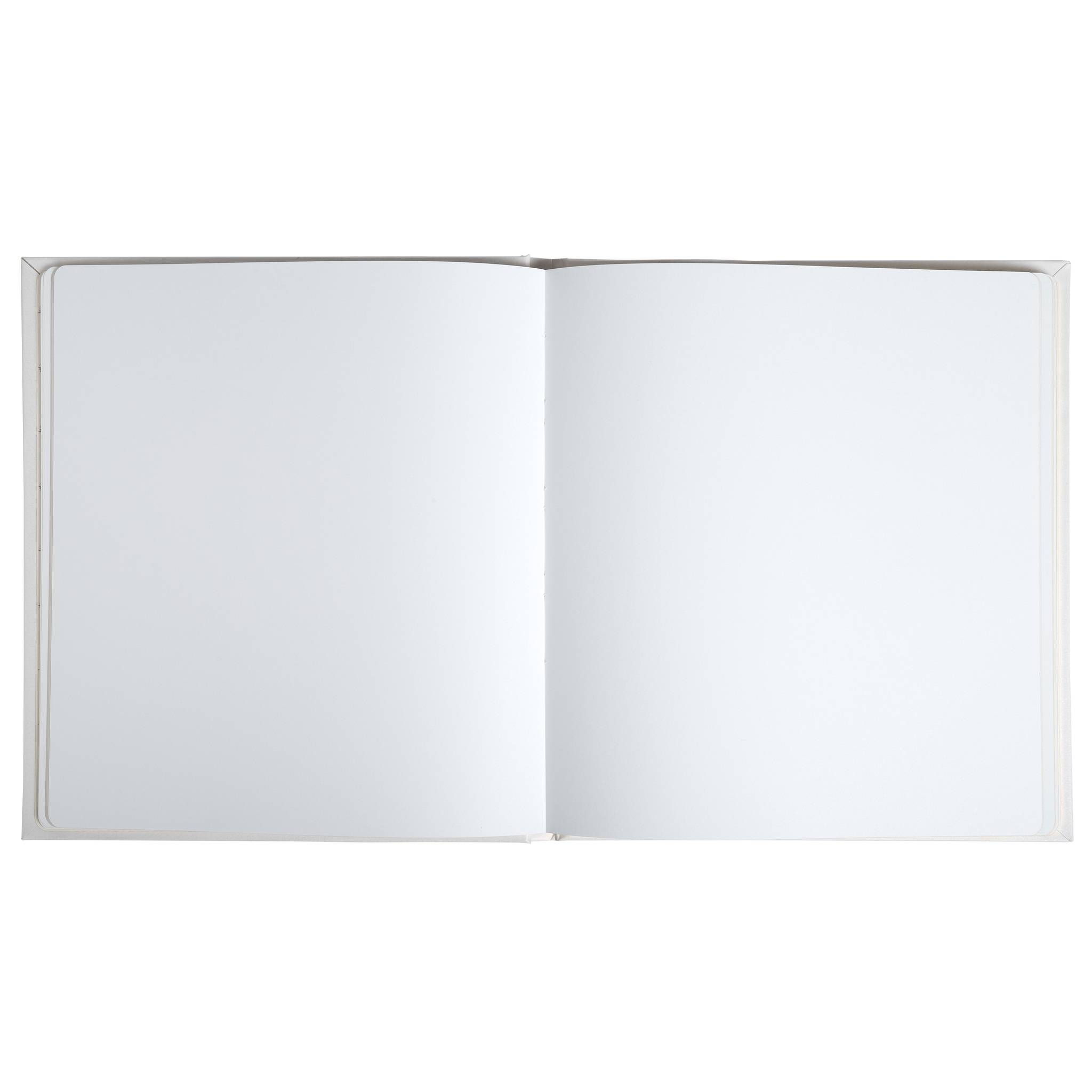 Exacompta Gästebuch 70 Batt weiß Goldschnitt 21x19cm Kraft Aufdruck Weiß 47235B