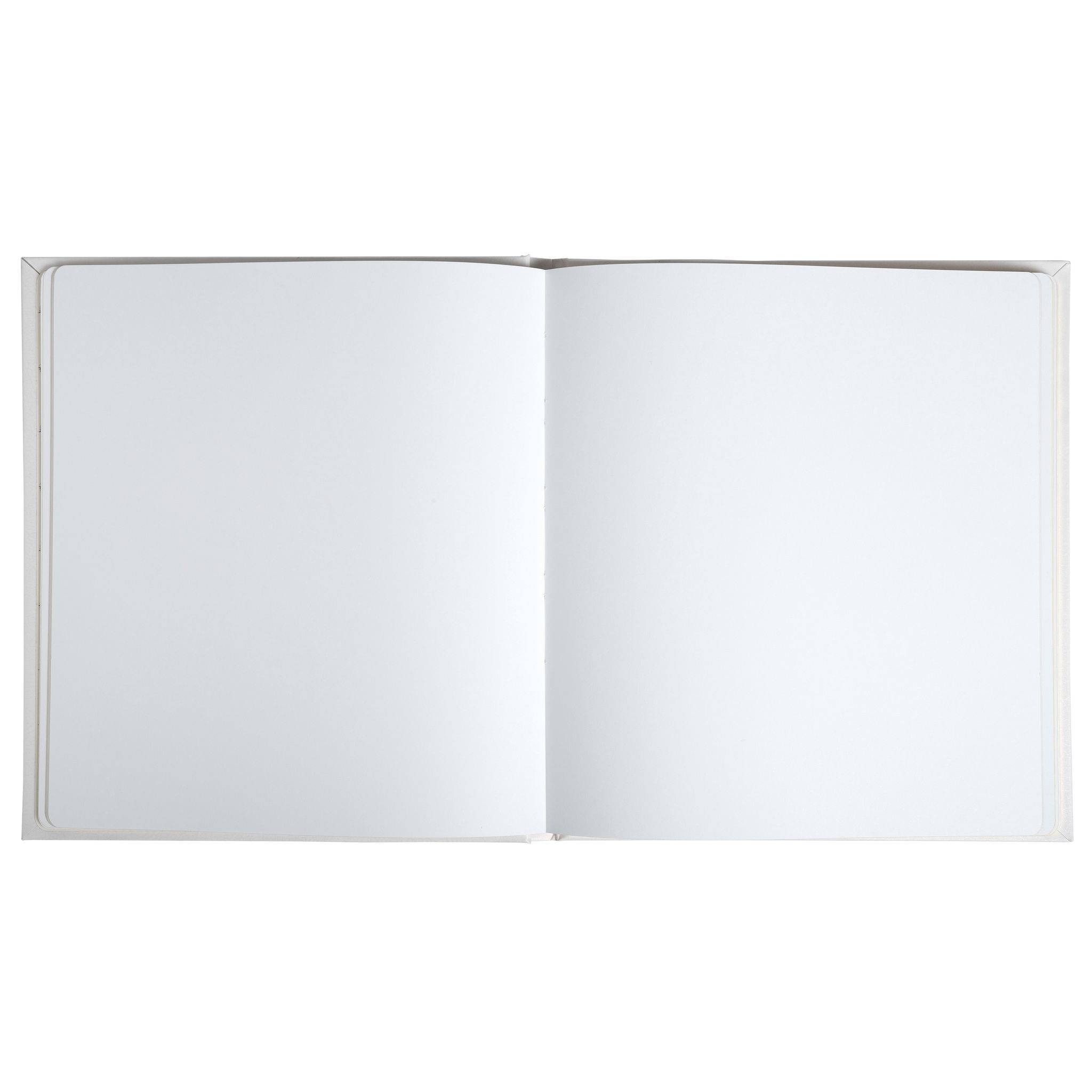 Exacompta Gästebuch 70 Batt weiß Goldschnitt 21x19cm Kraft Aufdruck Weiß 47235B