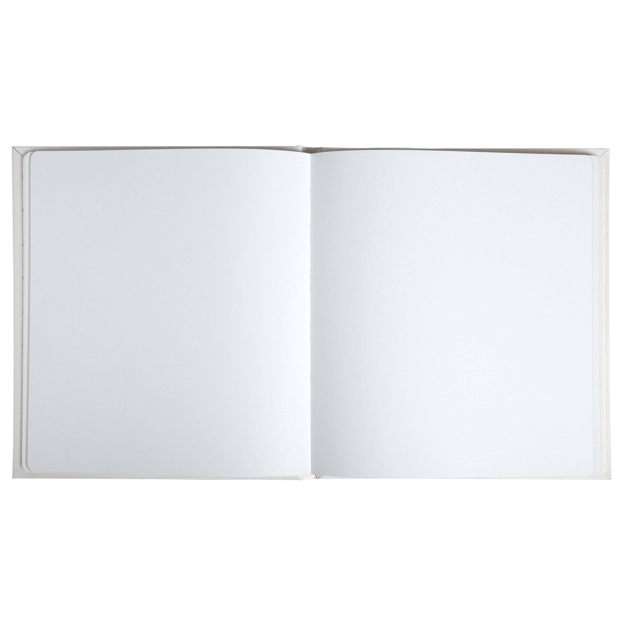 Exacompta Gästebuch 70 Batt weiß Goldschnitt 21x19cm Kraft Aufdruck Weiß 47235B