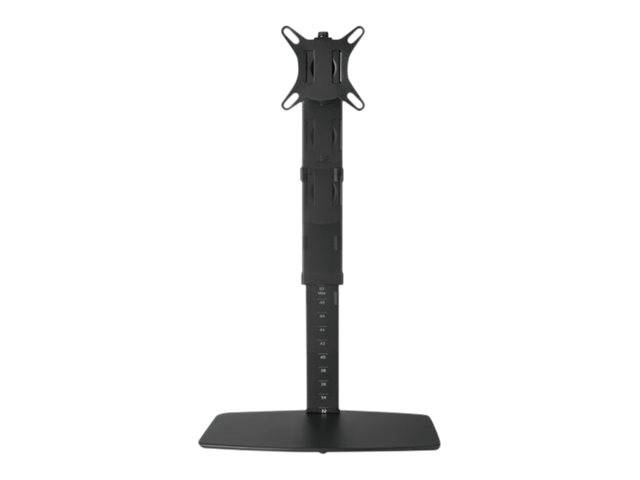 Equip Aufstellung - freistehend - für Flachbildschirm - Kunststoff, Metall - Schwarz - Bildschirmgröße: 43.2-81.3 cm (17"-32")