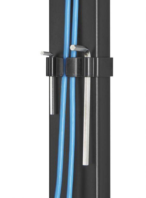 Equip Aufstellung - freistehend - für Flachbildschirm - Kunststoff, Metall - Schwarz - Bildschirmgröße: 43.2-81.3 cm (17"-32")