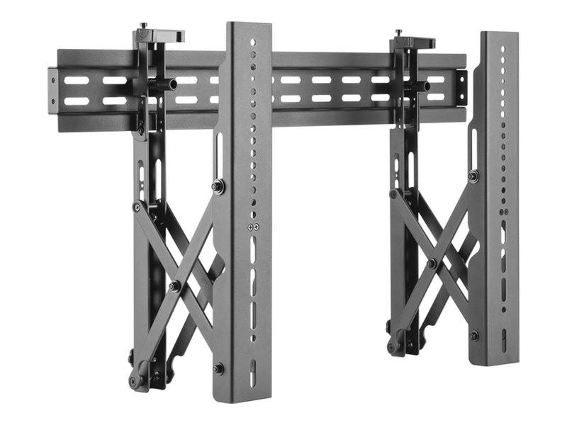 equip - Halterung - Pop-out - für Videoleinwand - stainless steel - Schwarz - Bildschirmgröße: 94-177.8 cm (37""-70"")