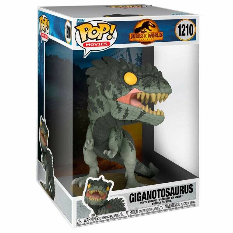 POP-Figur Jurassic World 3 Giganotosaurus